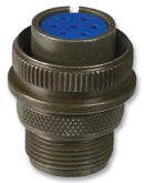 Amphenol Industrial 97-3106A-12SL-844S Circular Connector 97 Series Straight Plug 4 Contacts Solder Socket Threaded 12SL-844