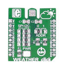 Mikroelektronika MIKROE-1978 Add-On Board Click Sensor Weather Mikrobus