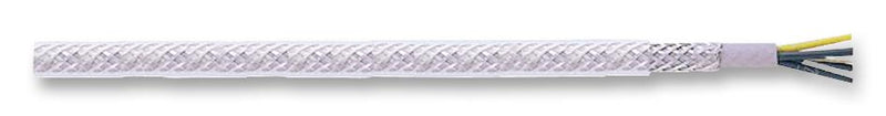 PRO POWER PPSY4C1.50 50M Multicore Screened Cable, Transparent, 4 Core, 1.5 mm&sup2;, 164 ft, 50 m