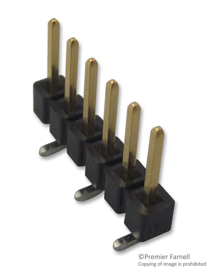 Samtec TSM-103-01-T-SV-P-TR Pin Header Board-to-Board 2.54 mm 1 Rows 3 Contacts Surface Mount TSM Series
