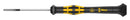 Wera 030101 Screwdriver Slotted Precision 40 mm Blade 1.5 Tip 137 Overall