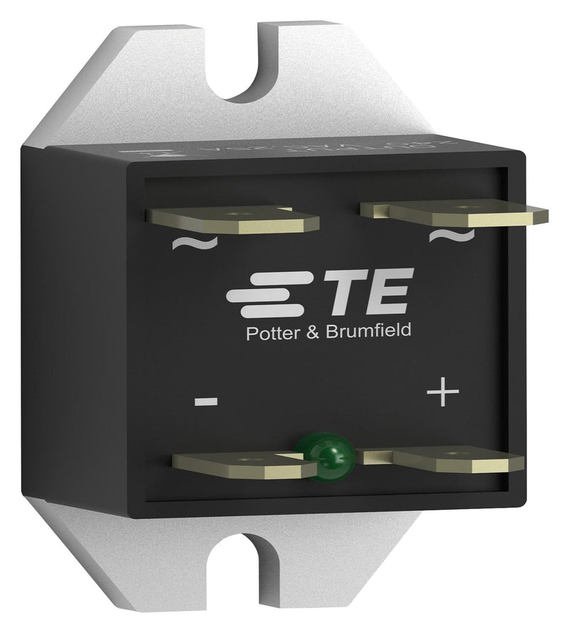 POTTER&BRUMFIELD - TE Connectivity SSRMP-480D10 Solid State Relay SPST-NO 10 A 480 VAC Panel Mount Quick Connect Zero Crossing