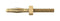 Staubli 22.1100 22.1100 Banana Test Connector 2mm Plug 25 A Gold Plated Contacts