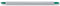 WIHA 269 TORX1/2 Screwdriver Blade, Reversible, System-6, Hexagon, TORX&reg; 1/TORX&reg; 2, 120mm