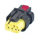 TE Connectivity 776429-2 Connector Housing Ampseal 16 Plug 3 Ways 4.5 mm Series Contacts