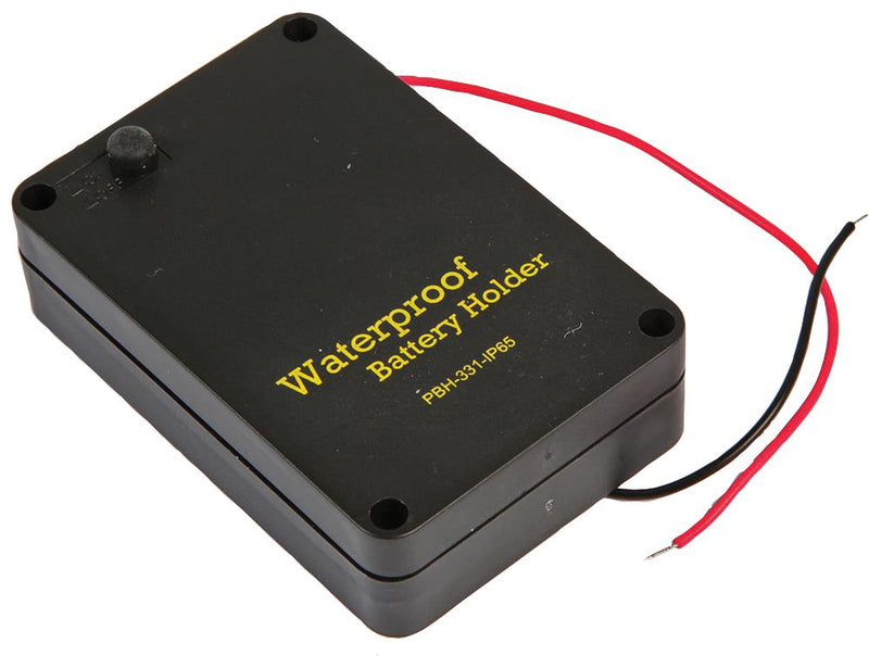 Multicomp PRO MP000381 Battery Box Waterproof Wired 3 x AA