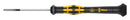 Wera 030107 Screwdriver Slotted Precision 80 mm Blade 4 Tip 177 Overall
