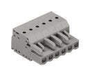 Wago 2231-104/026-000 2231-104/026-000 Pluggable Terminal Block 5 mm 4 Ways 24AWG to 12AWG 2.5 mm&Acirc;&sup2; Push In 16 A