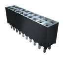 Samtec SQT-105-01-F-D Board-To-Board Connector 2 mm 10 Contacts Receptacle SQT Series Through Hole Rows