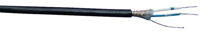 ALPHA WIRE 6453 BK005 Multipair Screened Cable, RS-485, Black, 1 Pair, 22 AWG, 0.456 mm&sup2;, 100 ft, 30.5 m