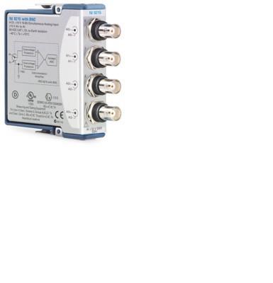 NI 779138-01 Voltage Input Module C Series NI-9215 100 Ksps 16 bit 4 -10 V to 10 cDAQ/RIO BNC