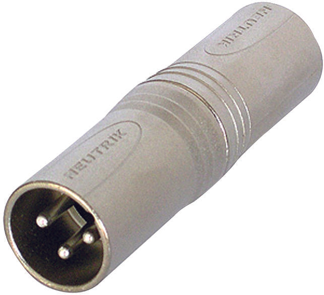 Neutrik NA3MM Adapter XLR 3POS PLUG-PLUG