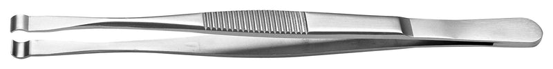 IDEAL-TEK 582.SA Tweezer Component Positioning Bent Flat Stainless Steel 120 mm