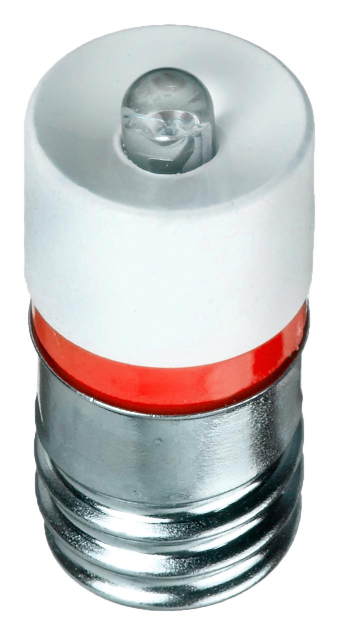 Apem E10SR24A LED Replacement Lamp E10 / MES Red 1.75 cd