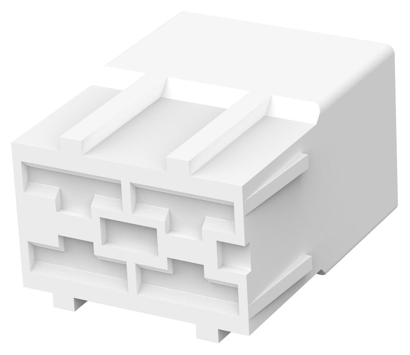 AMP - TE Connectivity 280073 Connector Housing FASTIN-FASTON 375 Receptacle 4 Ways 12.7 mm