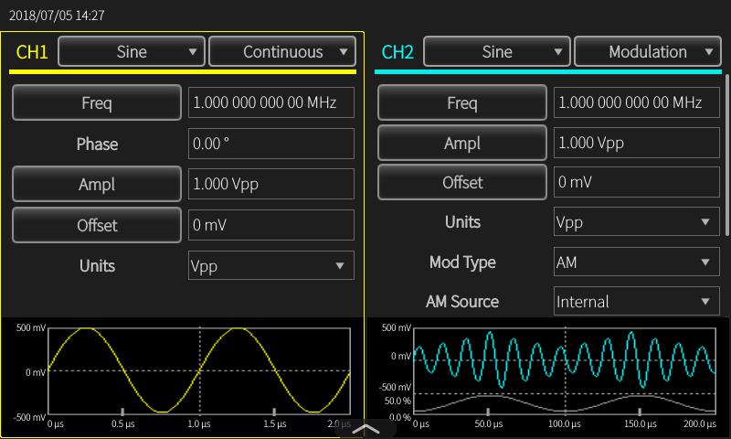 Tektronix AFG31102 Signal Generator ARB/Function 100 MHz 2 Channel AFG31000 Series