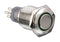 Bulgin MP0045/1E2RD012S Vandal Resistant Switch MP0045/1E Series 16.2 mm Dpdt Off-On Flush Natural