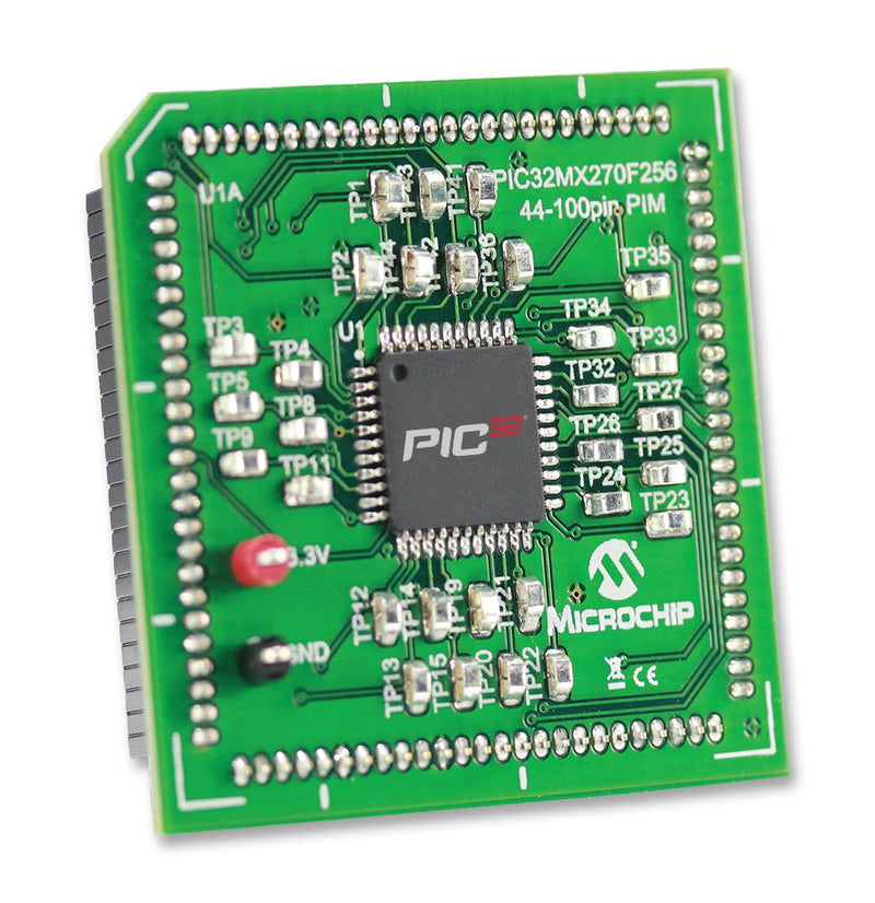 Microchip MA320014 Daughter Board PIC32MX270F256D Plug In Module For Explorer 16 Development