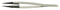 IDEAL-TEK 2CFR.SA.1 Tweezer General Purpose Straight Pointed Polyamide Tip 130 mm Length