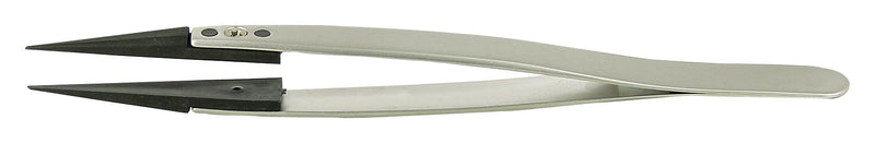 IDEAL-TEK 2CFR.SA.1 Tweezer General Purpose Straight Pointed Polyamide Tip 130 mm Length