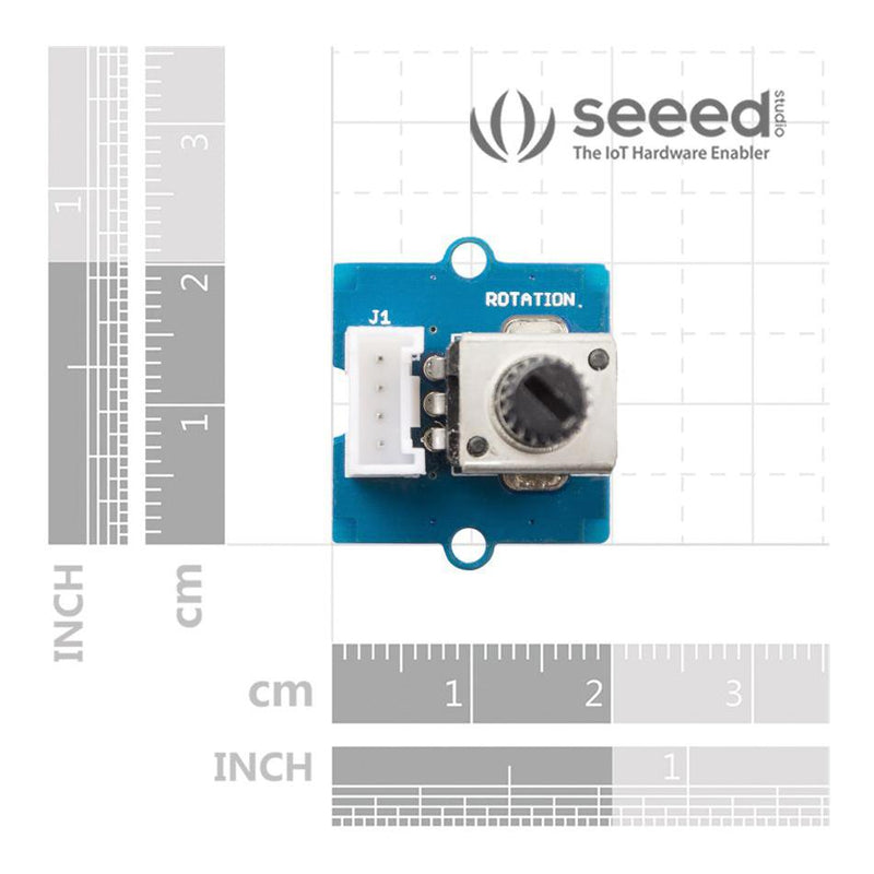 Seeed Studio 101020017 Rotary Angle Sensor Module 4.75V to 5.25V 300 Deg Arduino &amp; Raspberry Pi Board