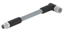 TE Connectivity T41526B9L25-004 Sensor Cord 5P M12 PLUG-R/A Rcpt 3M
