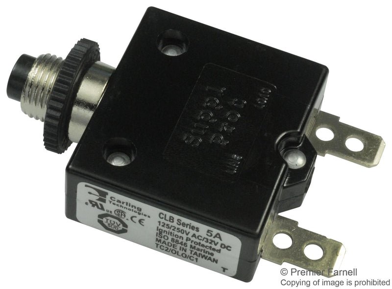 Carling Technologies CLB-203-11B3A-B-A Thermal Circuit Breaker 1 Pole 20A