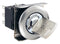 Idec LBW6MK-3ST2A KEY Operated SW Dpdt 0.1A 125V 45DEG