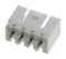 Molex 53258-0429 Wire-To-Board Connector 3.5 mm 4 Contacts Header Mighty-SPOX 53258 Series Through Hole 1 Rows