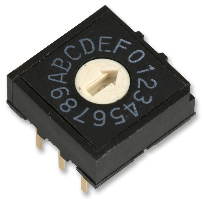 MULTICOMP MCRH3AF-16R Rotary Switch, 16 Position, 3 Pole, 22.5 &deg;, 250 V, MCRH Series
