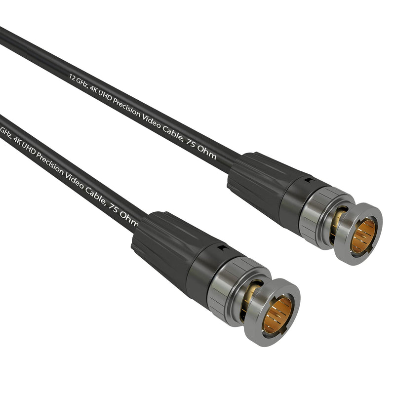 Multicomp PRO MP007811 RF / Coaxial Cable Assembly 4.5mm UHD BNC Plug to Belden 4855R 75 ohm 32.8 ft