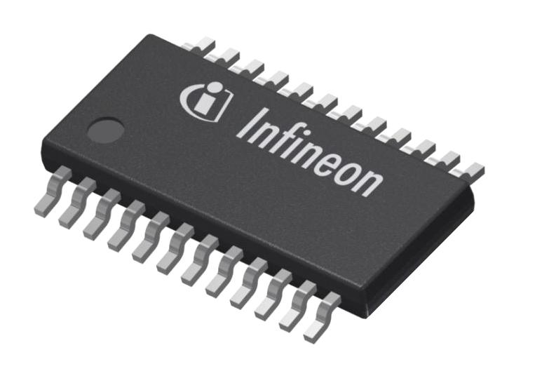 Infineon TLD700216ESXUMA1 LED Driver DC / Linear 16-Outputs Surface Mount 2 kHz TSSOP-EP-24 -40 to 150 &deg;C New
