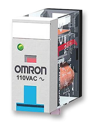 Omron Industrial Automation G2R-2-SNI AC230(S) General Purpose Relay G2RS Series Power Non Latching Dpdt 230 VAC 5 A