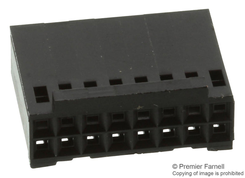 AMP - TE Connectivity 1-87631-2 1-87631-2 Connector Housing Receptacle 16 Ways 2.54 mm