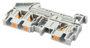 Phoenix Contact PT 4-TWIN DIN Rail Mount Terminal Block 3 Ways 24 AWG 10 6 mm&Acirc;&sup2; Push In 36 A
