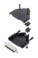 Amphenol ICC (COMMERCIAL PRODUCTS) L17DTPK-P-25+L77SDB25S D Sub Connector With Backshell DB25 25 Contacts Receptacle Solder DB DTPK-P Series