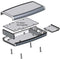 Hammond 1553DBKBKBAT 1553DBKBKBAT Plastic Enclosure Battery Compartment Handheld ABS 147 mm 89 25