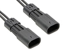 Molex 216622-1022 Cable Assembly Squba Plug to 2 Ways 3.6 mm 1 Row 300 11.8 "