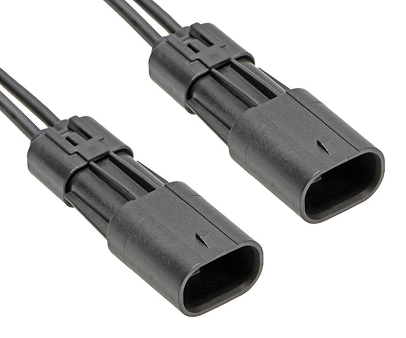 Molex 216622-1022 Cable Assembly Squba Plug to 2 Ways 3.6 mm 1 Row 300 11.8 "