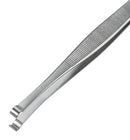 Knipex 92 11 03 92 03 Tweezers Positioning Curve Flat 122 mm Stainless Steel