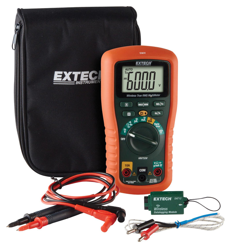 Extech Instruments MM750W Digital Multimeter True RMS 10A 1KV