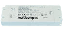 Multicomp PRO MP007743 MP007743 LED Driver IP20 Lighting 50 W 24 V 2.08 A Constant Voltage 100