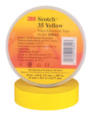 3M 35 YELLOW (3/4"X66FT) Tape PVC 19.05MM X 20.117M Yellow