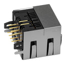 Wurth Elektronik 615008160221 615008160221 Modular Connector RJ45 Jack 1 x (Port) 8P8C Through Hole Mount