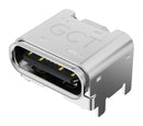 GCT (GLOBAL Connector TECHNOLOGY) USB4800-03-A USB Type C 2.0 Receptacle 16 Ways Surface Mount Through Hole New