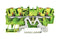 Wago 2202-1407 DIN Rail Mount Terminal Block 4 Ways 12 AWG 2.5 mm&sup2; Clamp 24 A