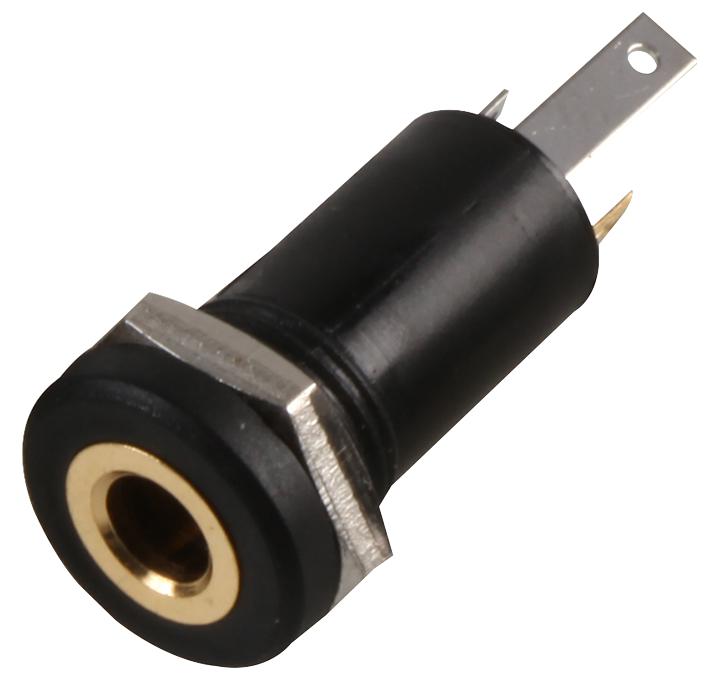 PRO Signal PSG08282 PSG08282 Phone Audio Connector 3 Contacts Socket 3.5 mm Chassis Mount