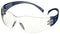 3M SF101AF-BLU SF101AF-BLU Glasses Anti-Fog / Anti-Scratch Clear Lens Blue Frame Securefit 100 Series