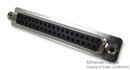 AMPHENOL L17HTNCHSOL2RM81C D Sub Connector, 37 Contacts, Receptacle, DC, HTN Series, Steel Body, Through Hole