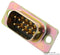 ITT Cannon DEM9P D Sub Connector DB9 Standard Plug DEM Series 9 Contacts DE Solder